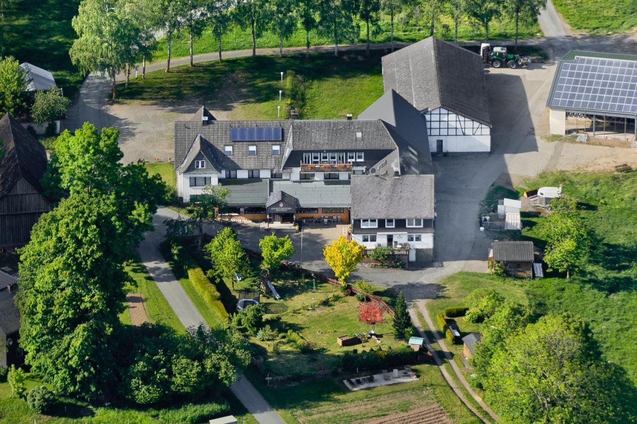 Pension Wittgensteiner Schweiz Bad Berleburg Buitenkant foto